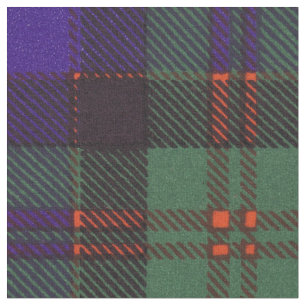 Macdonald clan Pset Scottish tartan Stof