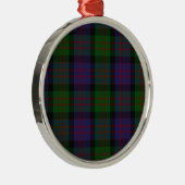 MacDonald Clan Tartan Metalen Ornament (Rechts)