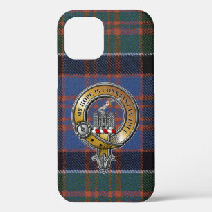 MacDonald Clanranald Tartan & Badge iPhone 12 Pro Hoesje