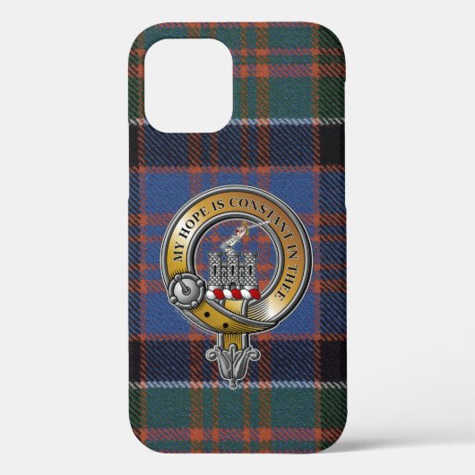 MacDonald Clanranald Tartan & Badge Case-Mate iPhone Case (Achterkant)
