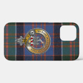 MacDonald Clanranald Tartan & Badge Case-Mate iPhone Case (Achterkant (horizontaal))