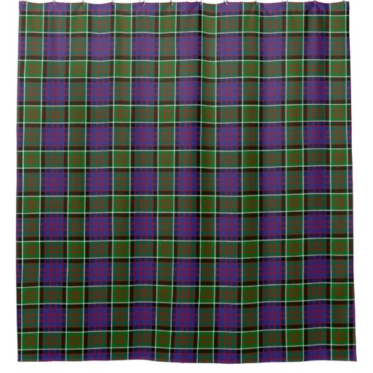 MacDonald De Ranald Tartan Douche Rideau (Devant)