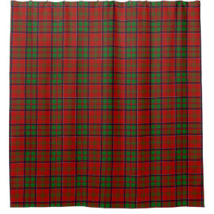 MacDonald de rideau en douche de tartan de Glencoe