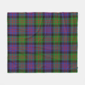 MacDonald Scottish Clan Tartan Pattern Fleece Deken (Voorkant (Horizontaal))