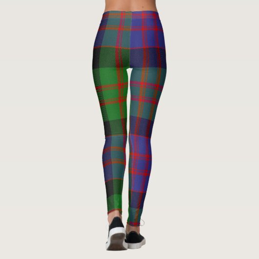 MacDonald Scottish Clan Tartan Pattern Leggings (Achterkant)