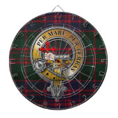 MacDonald Tartan & Badge Dartbord (Voorkant)