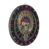 MacDonald Tartan & Badge Dartbord (Voorkant Links)