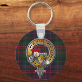 MacDonald Tartan & Badge Sleutelhanger (Voorkant)