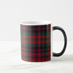 MacDonald Tartan en Gold Crest Magische Mok