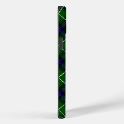 MacDonald tartan groene blauwe vleid Case-Mate iPhone Case (Achterkant / Rechts)