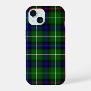 MacDonald tartan groene blauwe vleid iPhone 15 Hoesje