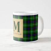 MacDonald Tartan Monogram M Extra Grote Beker (Voorkant rechts)