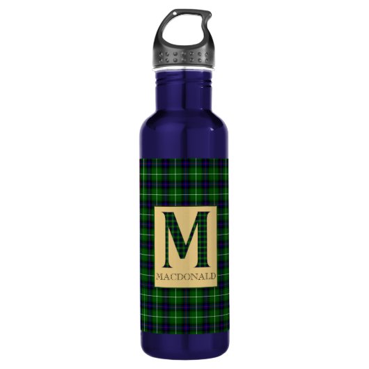 MacDonald Tartan Monogram M Waterfles (Voorkant)