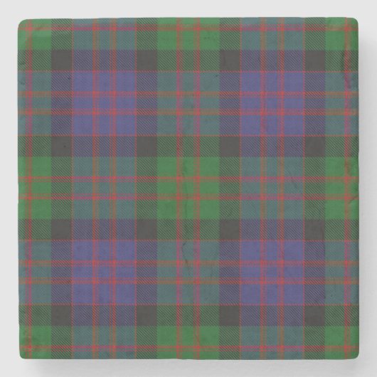 MacDonald Tartan Stenen Onderzetter (Voorkant)