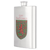 MacDonald van de eilandengroep Tartan Flacon (Links)