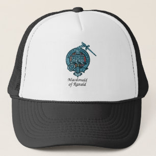 Macdonald van Ranald Clan Crest Trucker Pet