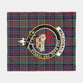 Macdonalds van Donald Tartan Fleece Deken (Voorkant (Horizontaal))