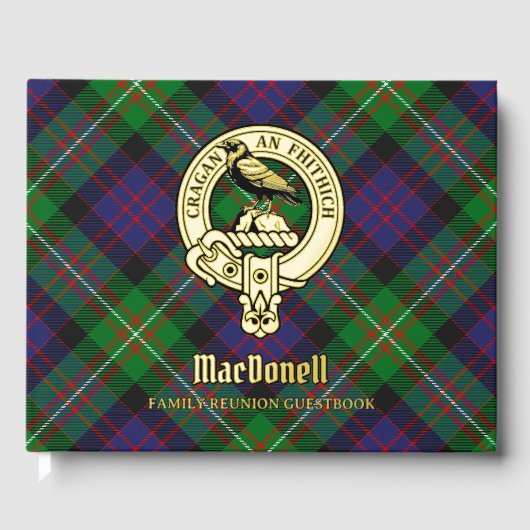 MacDonell Family Reunion Guest Book (Recto)