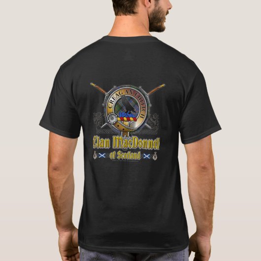 MacDonnell Clan Badge T-shirt (Achterkant)