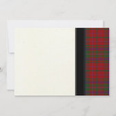 MacDougal MacDougall Tartan Faire-part de mariage (Dos)