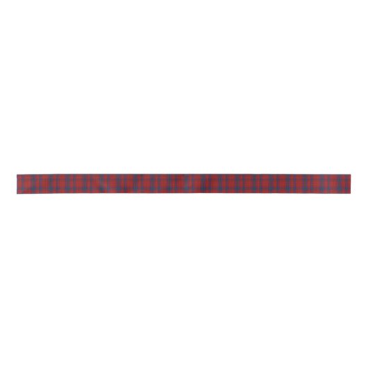 MacDougall Clan Tartan Pset Ribbon Lint (Voorkant)