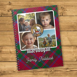 MacDougall familiefotocollage Notitieboek