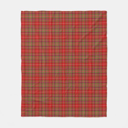 MacDougall Plaid Fleece Deken (Voorkant)