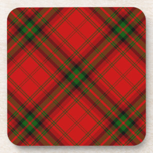 MacDougall tartan rode groene vleid Bier Onderzetter