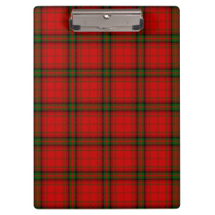 MacDougall tartan rode groene vleid Klembord