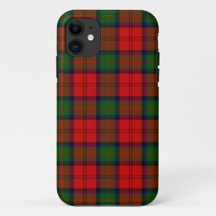 MacDuff tartan rood groen geruit iPhone 11 Hoesje