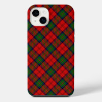 MacDuff tartan rood groen ruit
