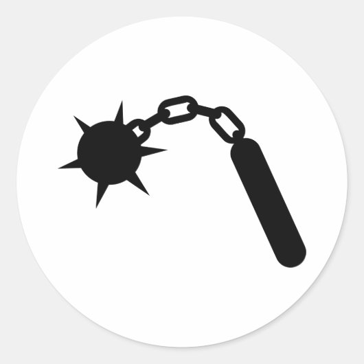 Mace Ronde Sticker (Voorkant)