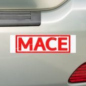Mace Stamp Bumpersticker (Op auto)