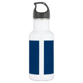 Macedonia Flag Liberty Bottle Waterfles (Achterkant)