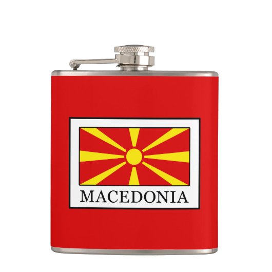 Macedonia Heupfles (Voorkant)