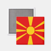 Macedonia Magneet (Voorkant / Achterkant)