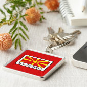 Macedonia Sleutelhanger (Zijkant)