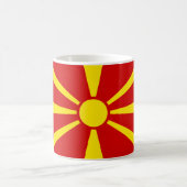 Macedonië (Macedonische vlag) Koffiemok (Center)