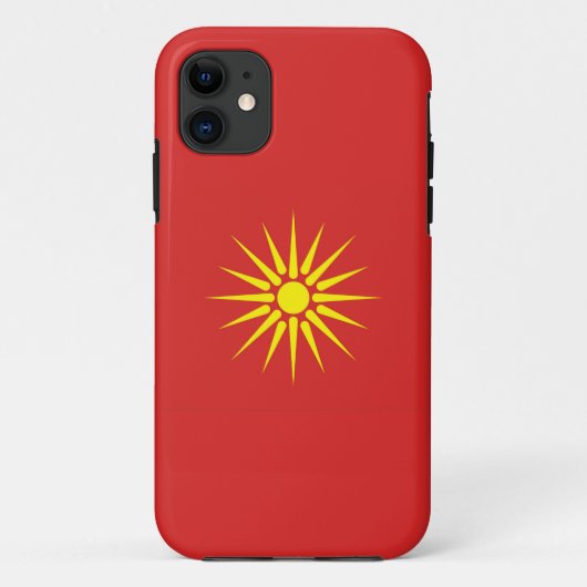 macedonië - oude vlag Case-Mate iPhone case (Achterkant)