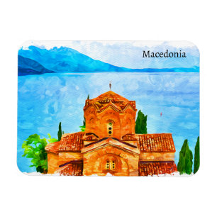 Macedonië Panorama Reizen Magneet