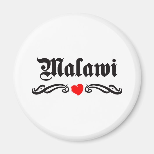 Macedonië Tattoo Stijl Magneet (Voorkant)