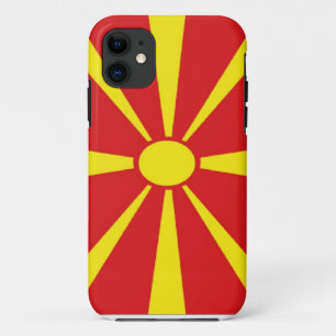 Macedonië Vlag iPhone 11 Hoesje