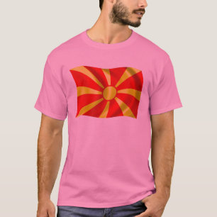 Macedonië Vlag T-shirt