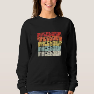 Macedonische Balkanrepubliek Macedonië Trui