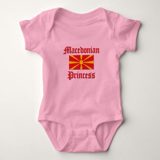 Macedonische prinses romper (Voorkant)