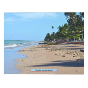 Maceió, Alagoas, Brazilië Notitieblok