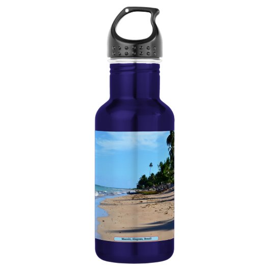 Maceió, Alagoas, Brazilië Waterfles (Voorkant)