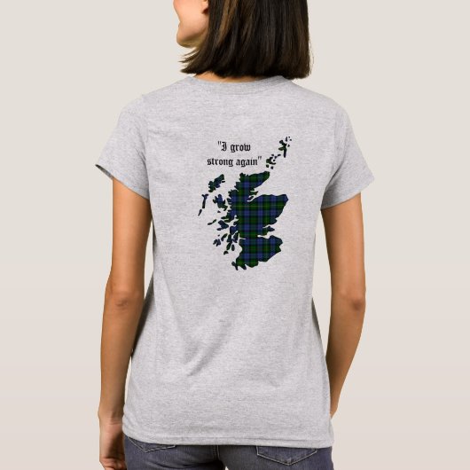 MacEwan/MacEwen Clan Vrouwen T-shirt (Achterkant)