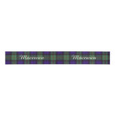 Macewen clan Pset Scottish tartan Grosgrain Lint (Voorkant)