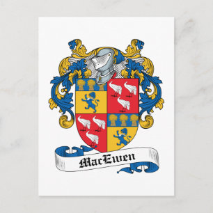 MacEwen Family Crest Briefkaart